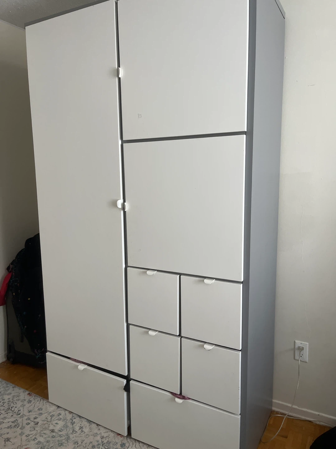 IKEA PAX Wardrobe - White & Grey - photo 2