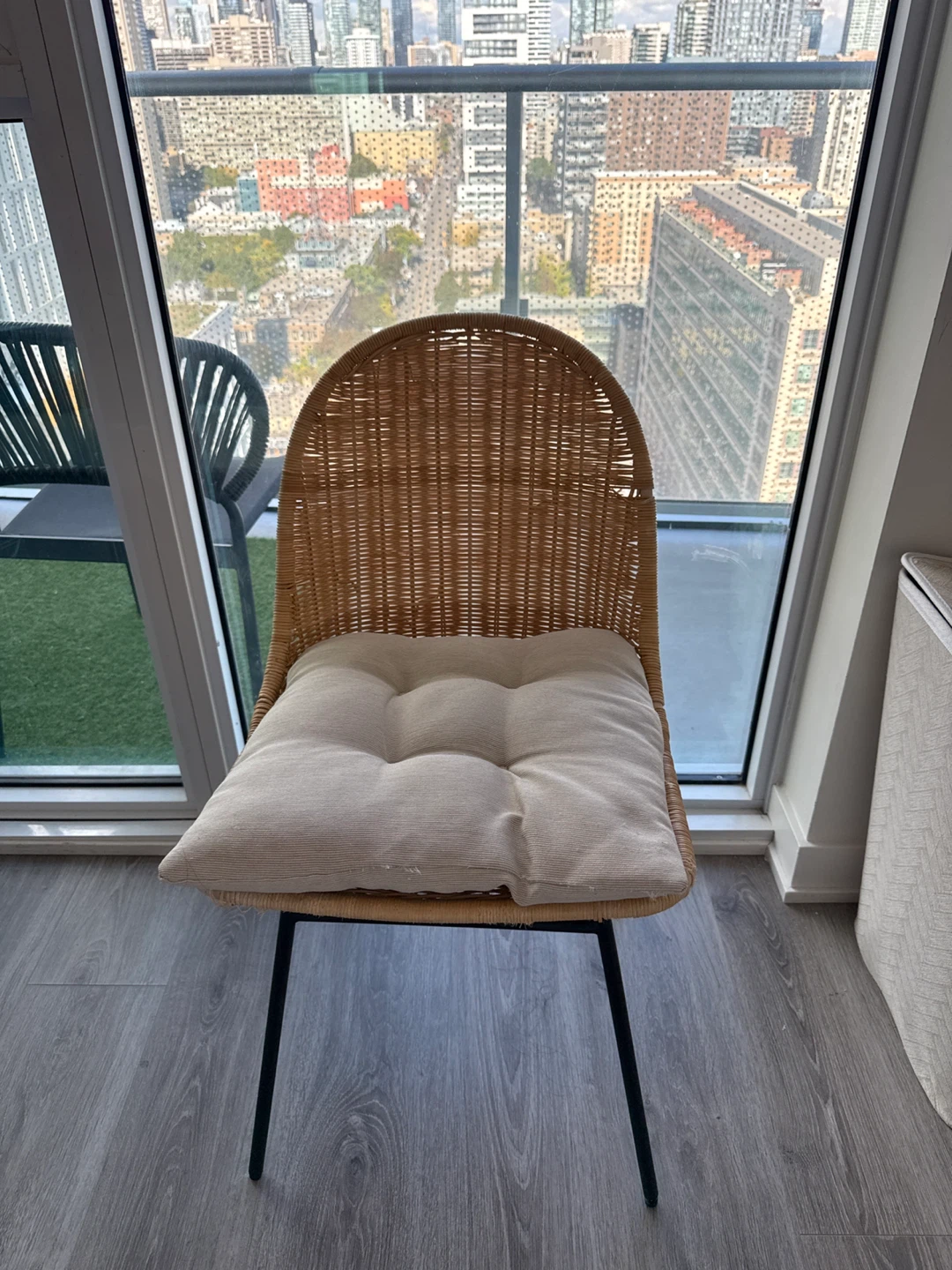 Rattan Chair with Cushion - photo 2