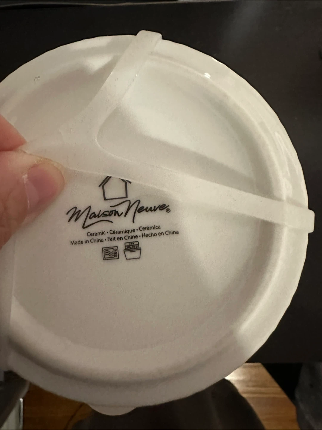 Maison Neuve Ceramic Salt & Pepper Cellar Set - New - photo 4