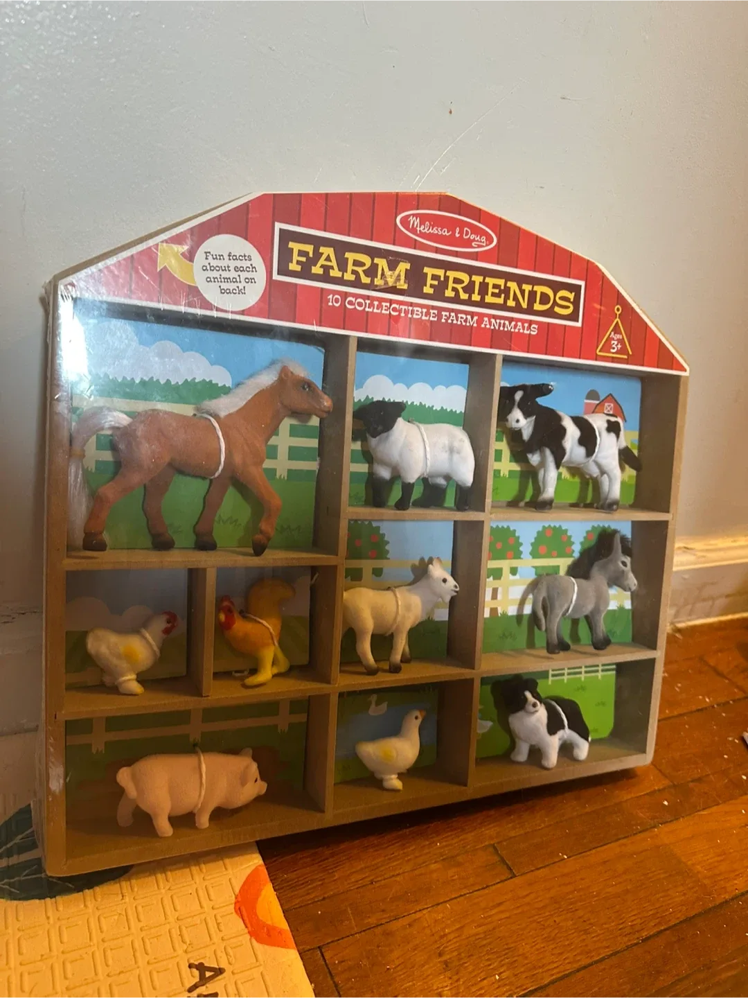 Melissa & Doug Farm Friends 10 Collectible Animals image indicator(2)