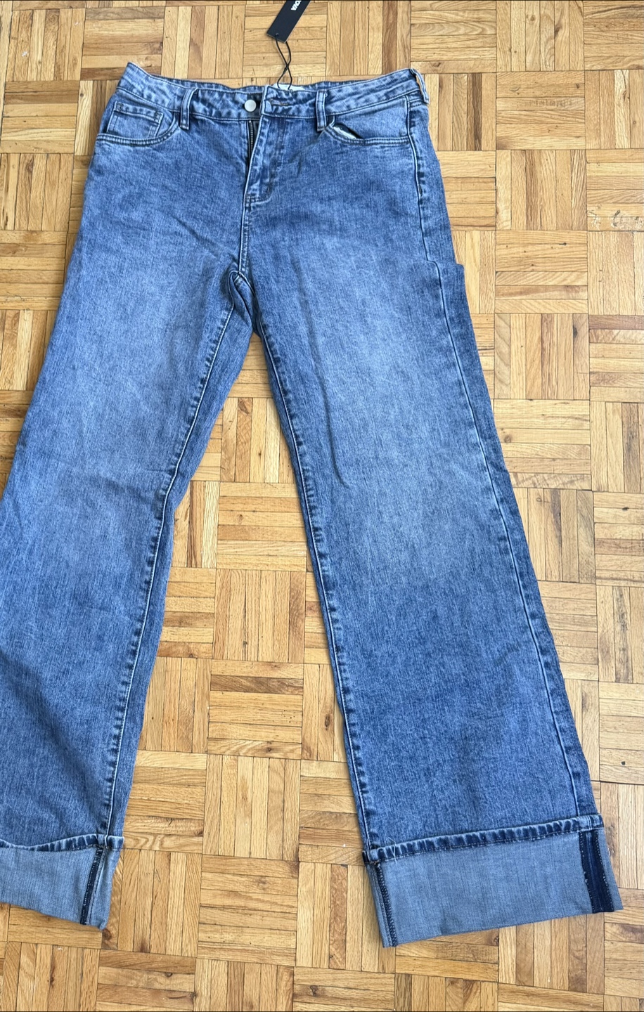 Tall folded jeans - photo 3
