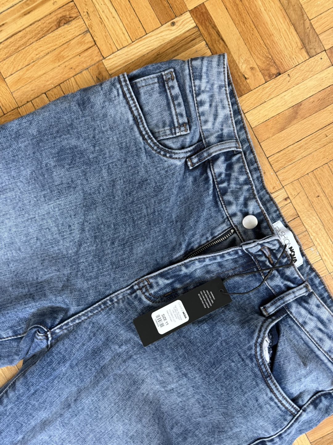 Tall folded jeans - photo 4