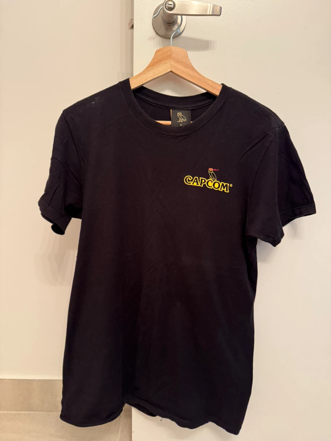 OVO x Capcom Black T-Shirt - Size S - photo 2