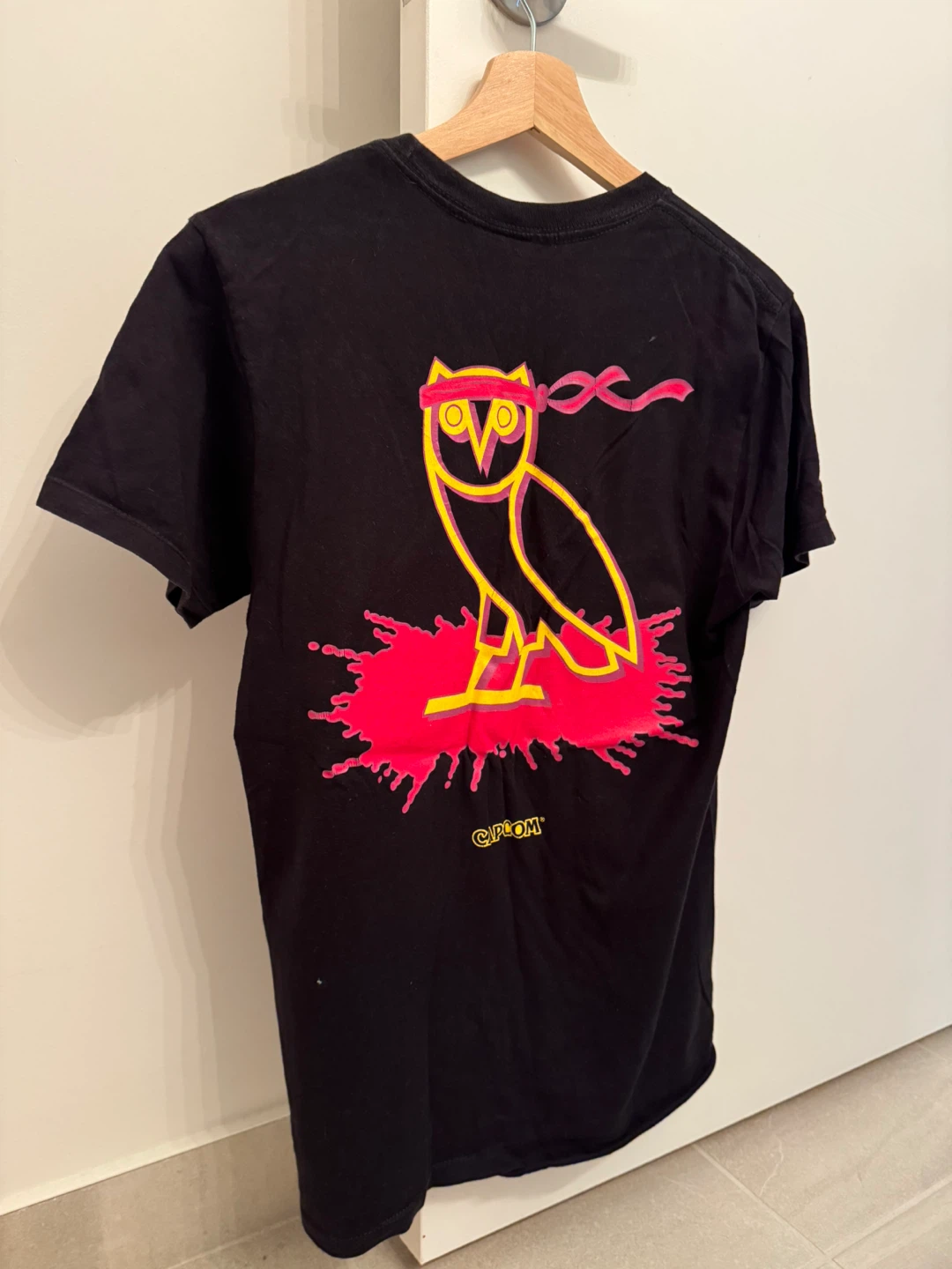 OVO x Capcom Black T-Shirt - Size S - photo 3