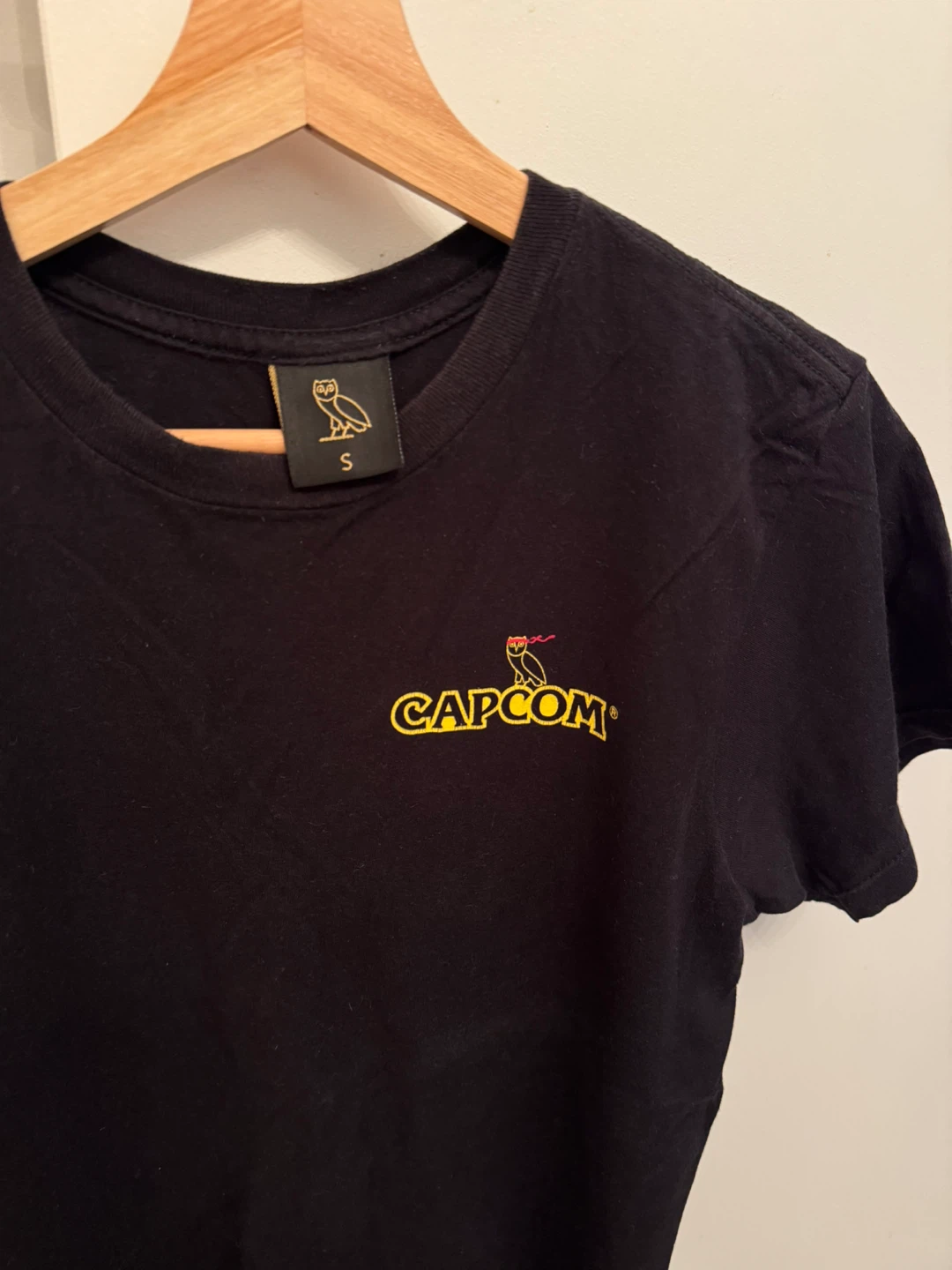 OVO x Capcom Black T-Shirt - Size S - photo 5
