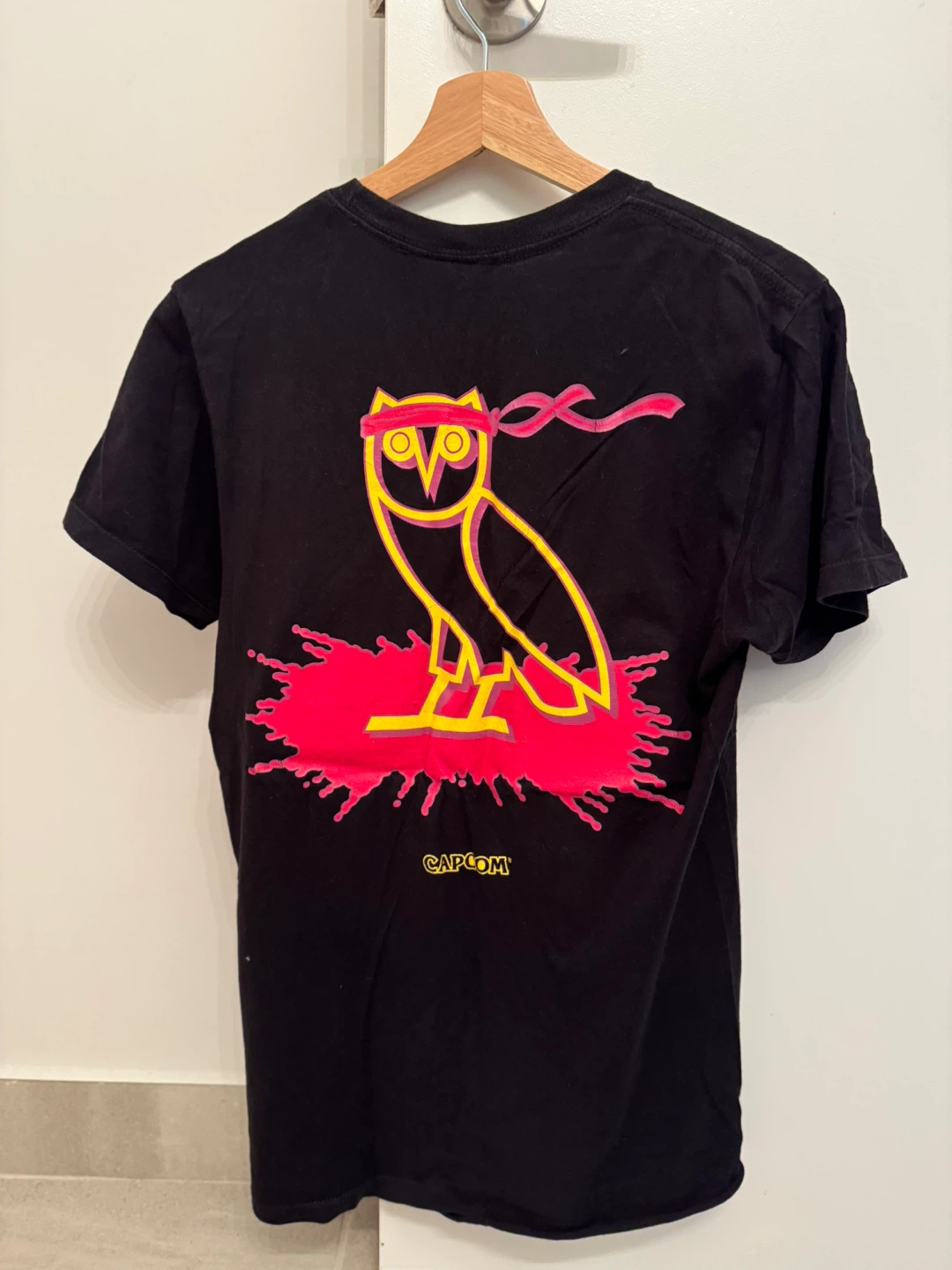 OVO x Capcom Black T-Shirt - Size S