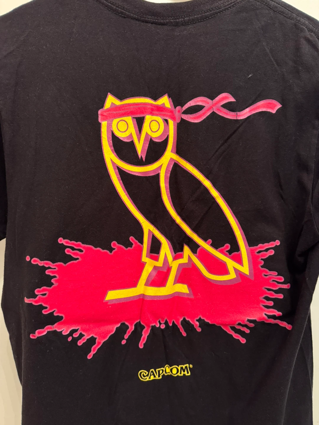 OVO x Capcom Black T-Shirt - Size S - photo 4