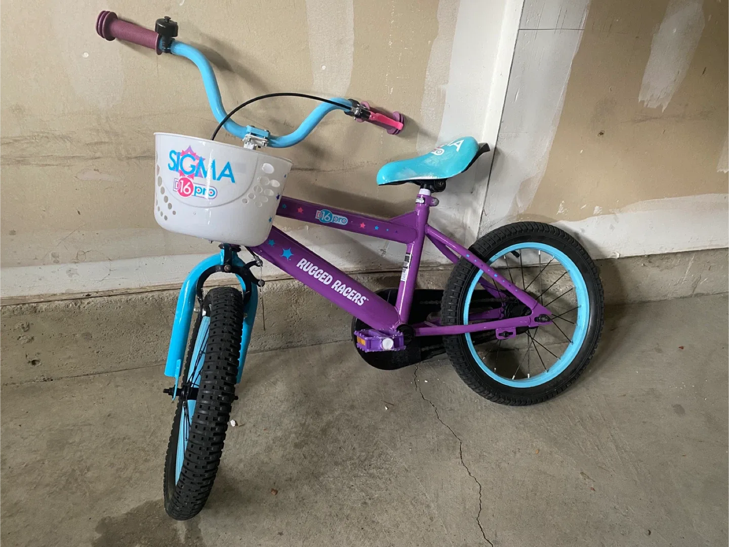 Rugged Racers 16 Pro Kids Bike - Purple & Blue image indicator(2)