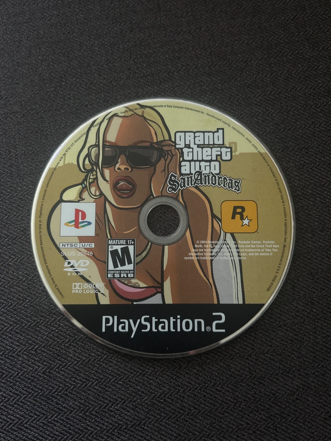 Grand Theft Auto: San Andreas - Playstation 2 Game