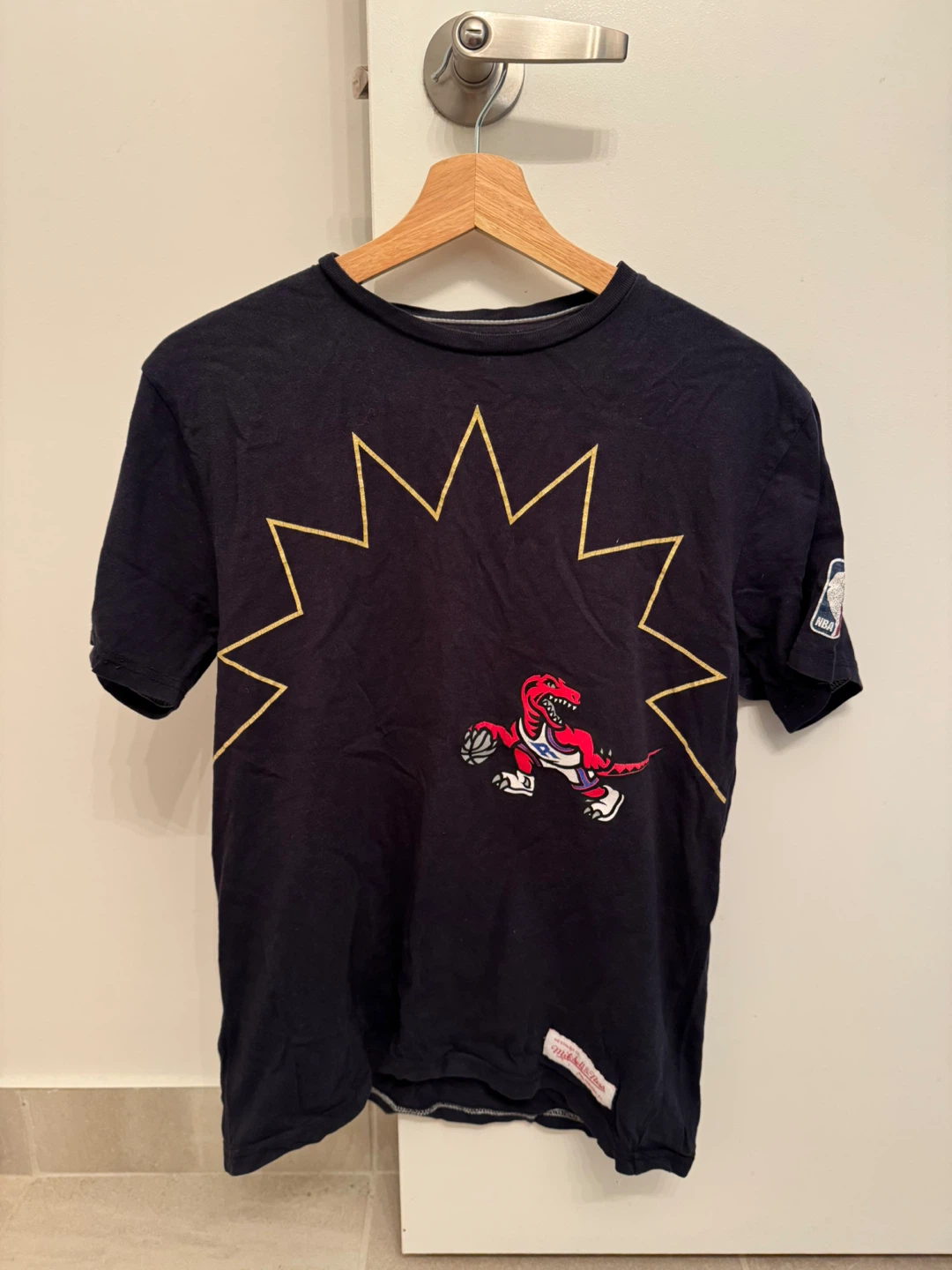 Mitchell & Ness Raptors x OVO T-Shirt - Size Small