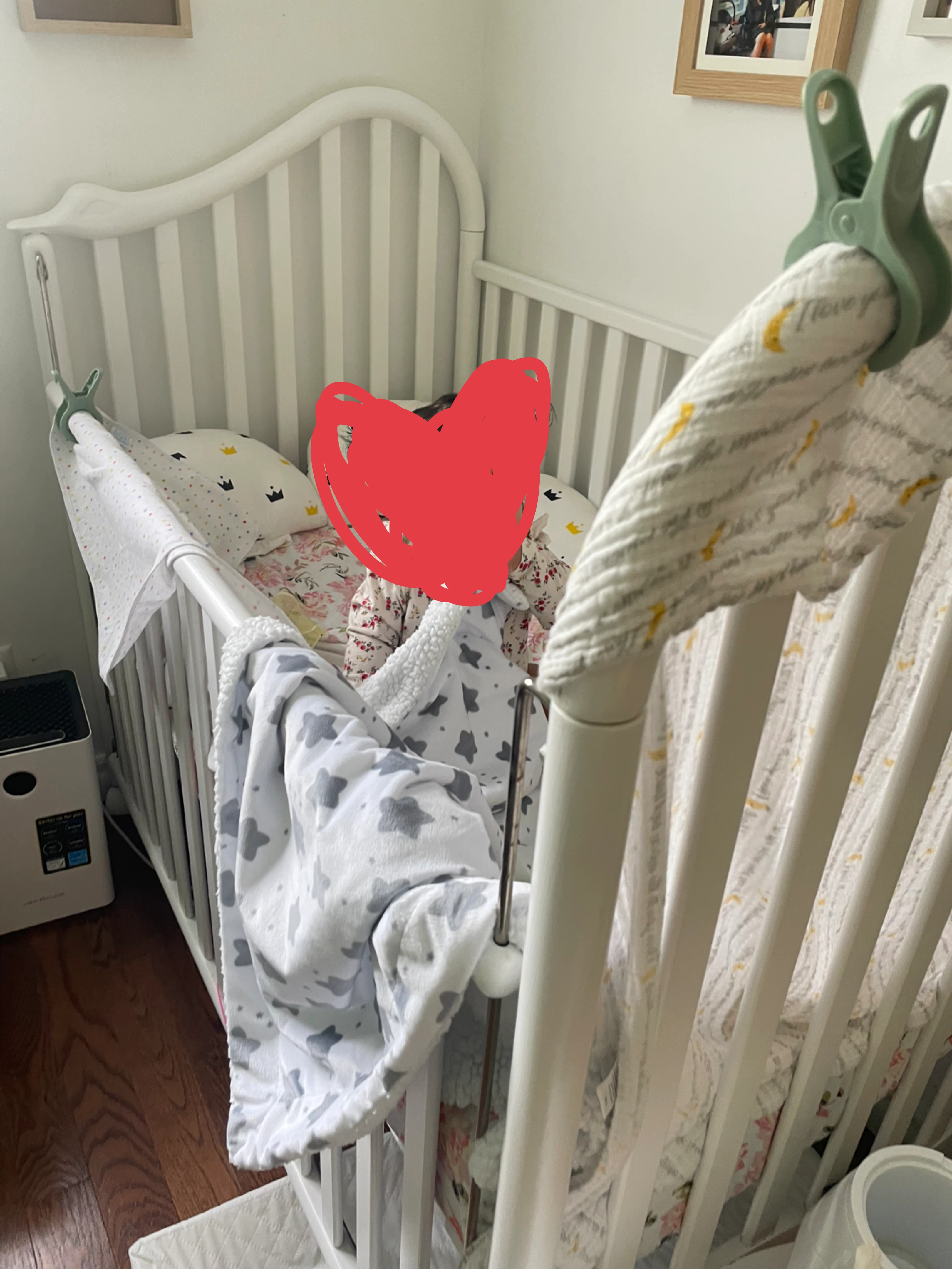 White Baby Crib