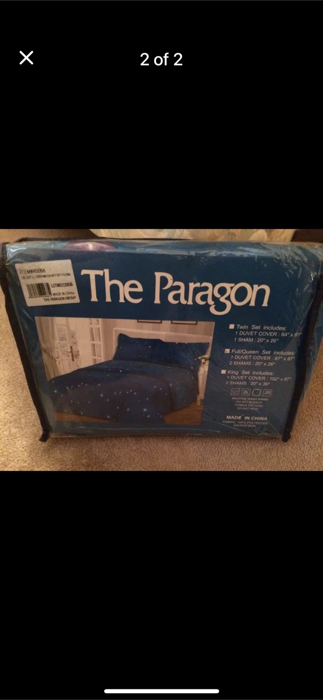 The Paragon Twin Duvet Cover Set - New