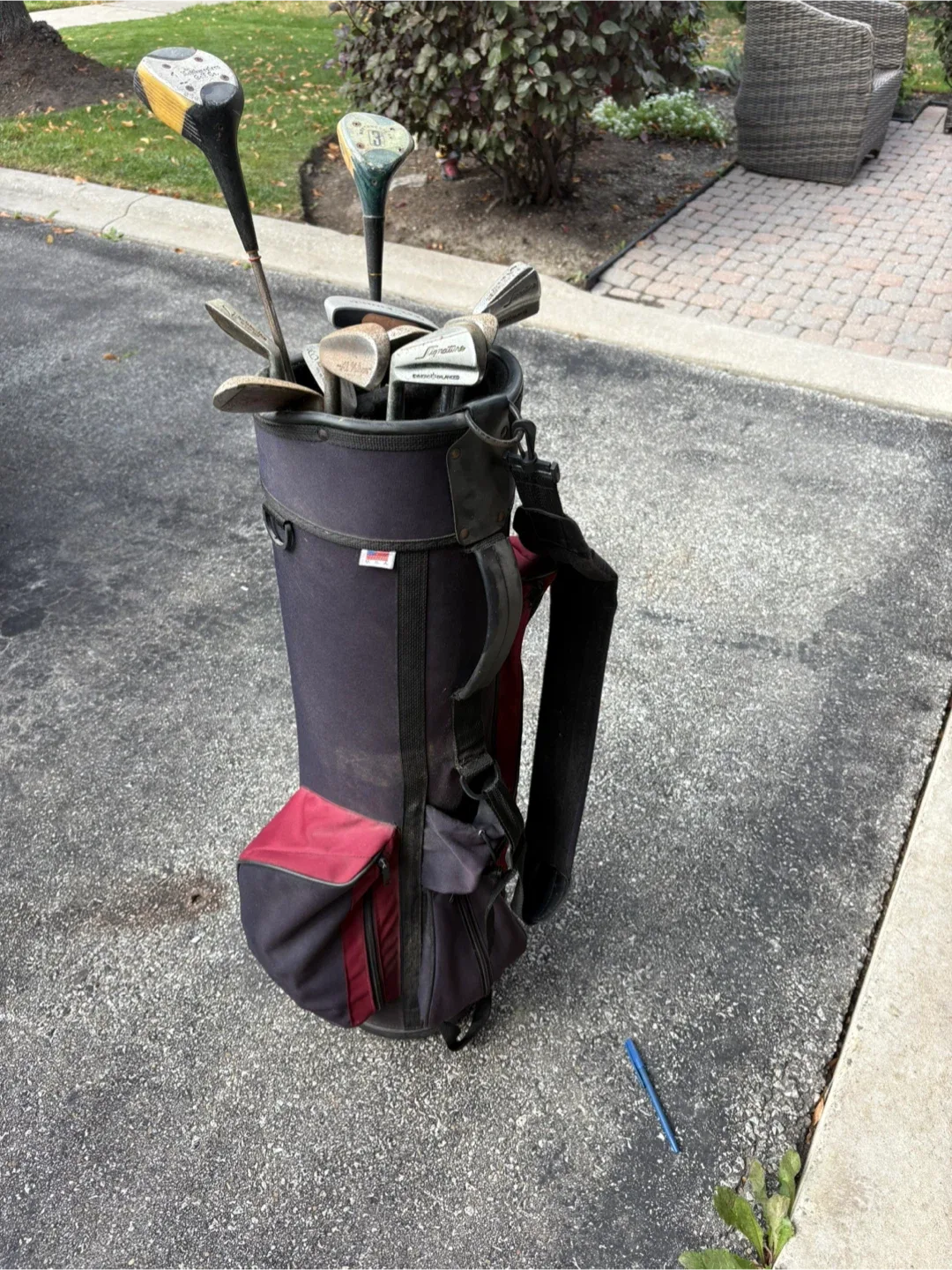 Left handed Adult Golf Club Set with Bag image indicator(2)
