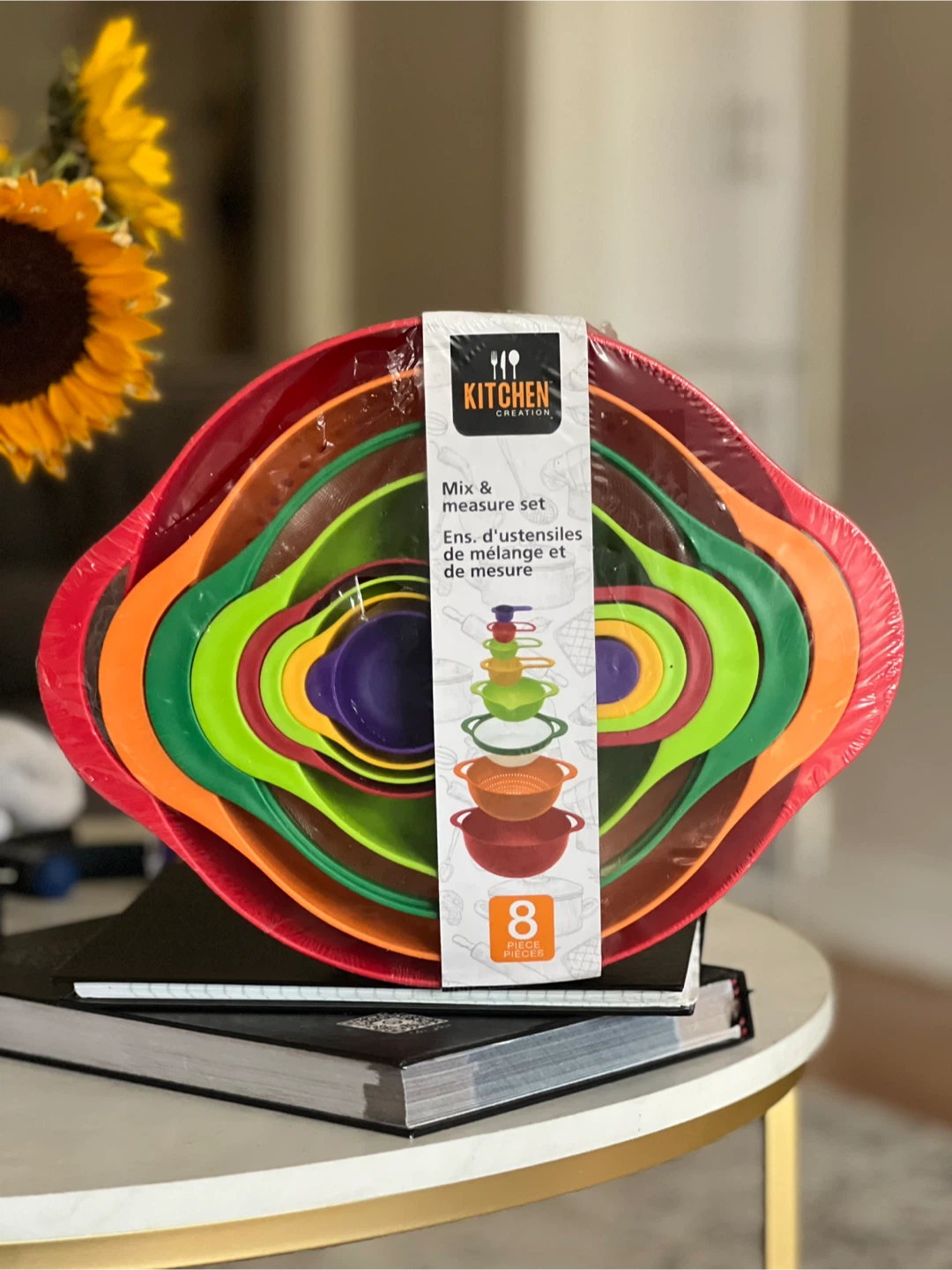 Kitchen Creation Mix & Measure Bowl Set (8-Piece)