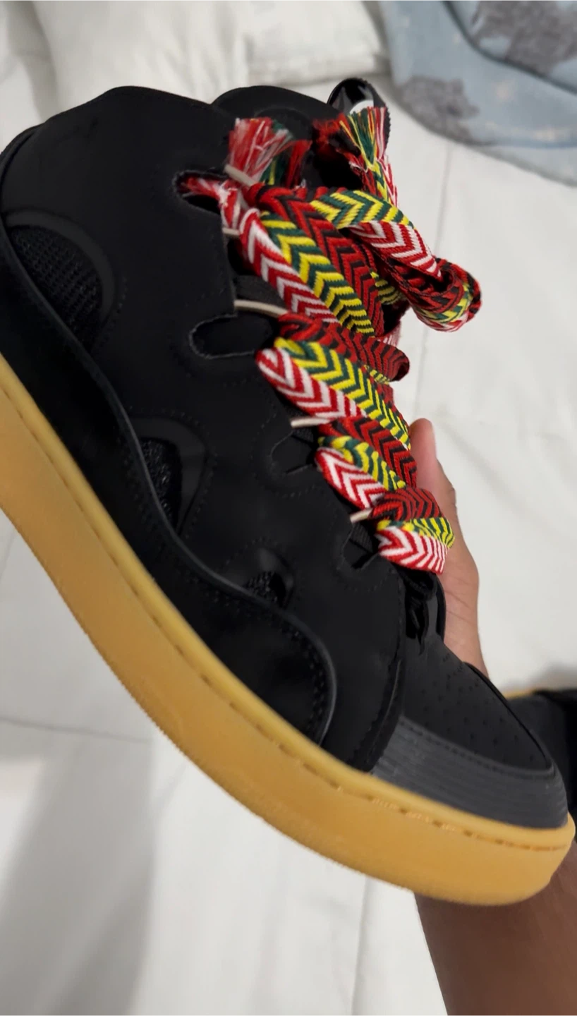 Black lanvins size 45