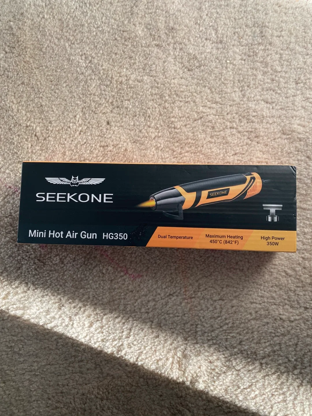 SEEKONE Mini Hot Air Gun HG350 - Brand New in Box! image indicator(3)