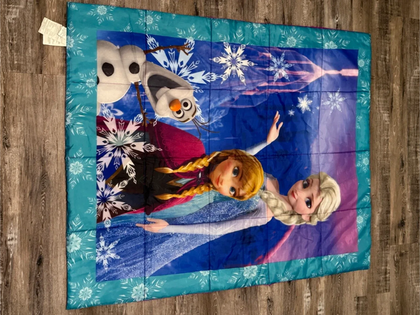 Disney Frozen Kids Quilted Throw 48 x 58 inches thumbnail