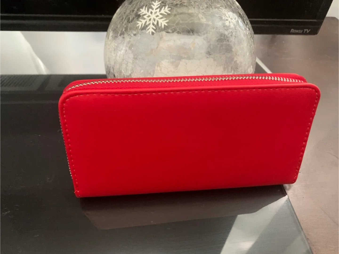 David Jones Red wallet clutch image indicator(2)