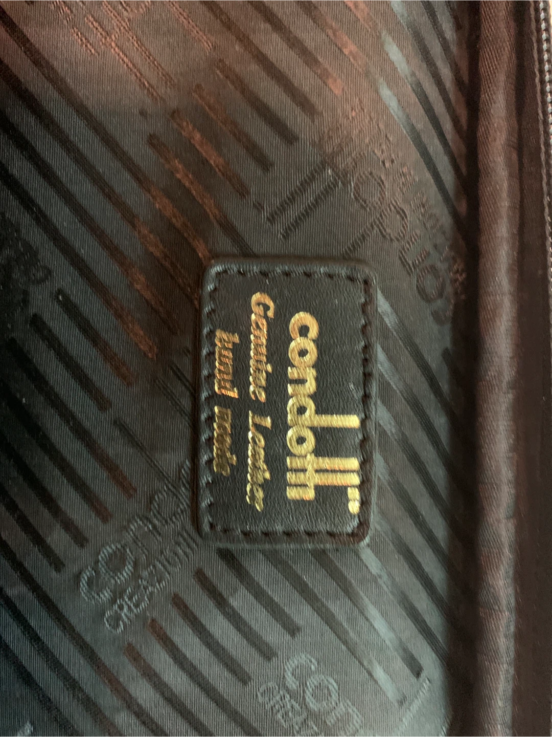 Black Leather Rolling Carry-On Suitcase - photo 4