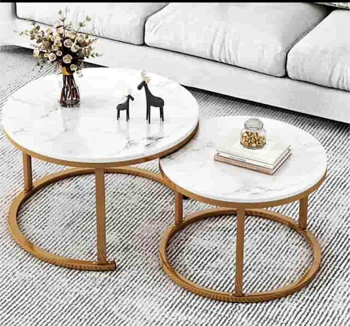 Nesting Coffee Tables - Set of 2 - photo 2