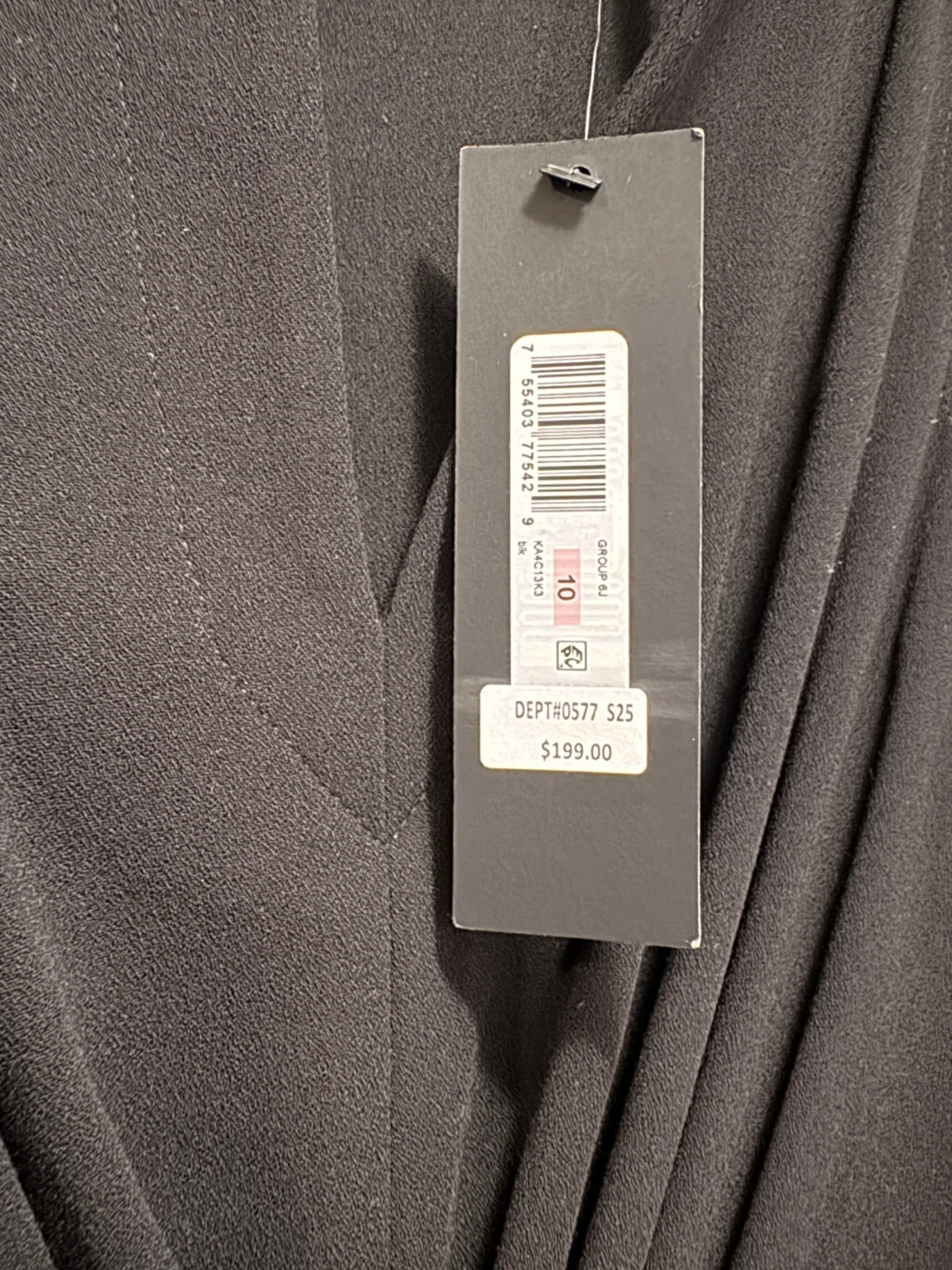 New Donna Karan Black Dress - Size 10 - photo 4