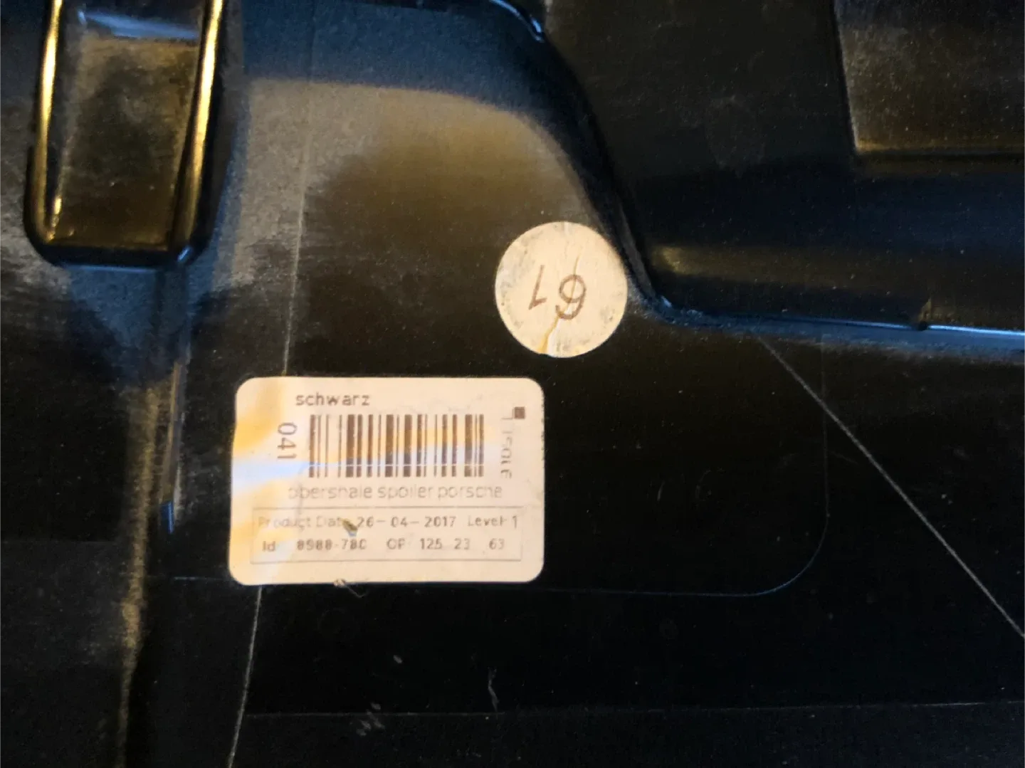 Porsche Macan Heckspoiler 95B.827.934.C 041 image indicator(4)