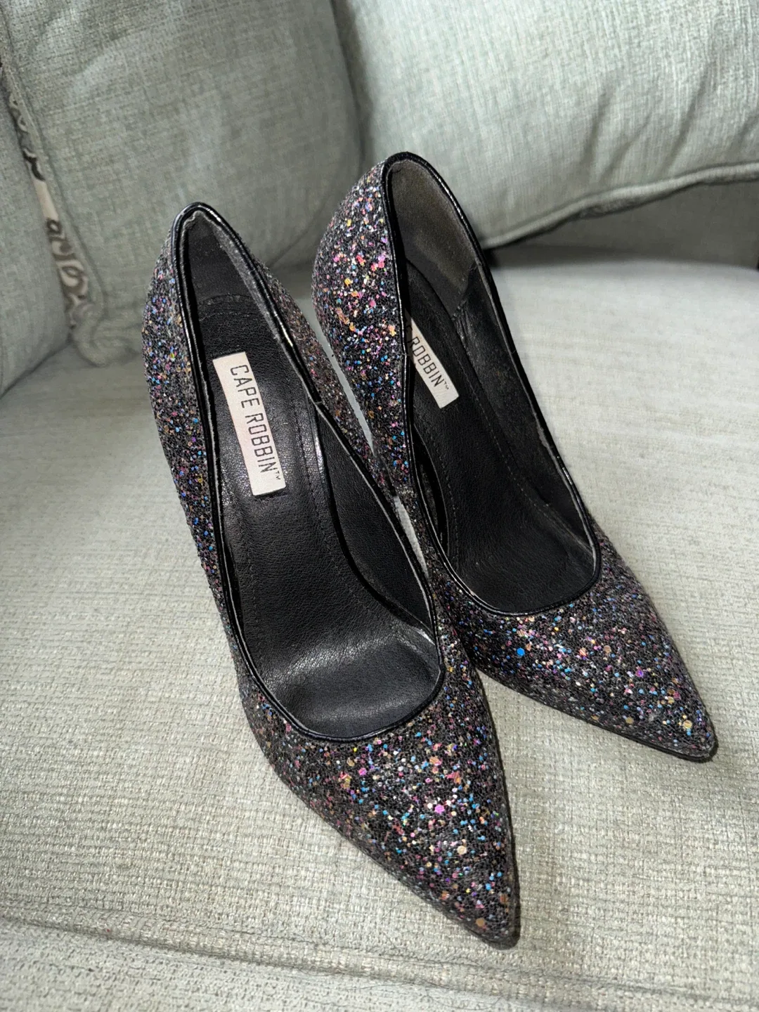Cape Robbin Glitter Heels image indicator(3)