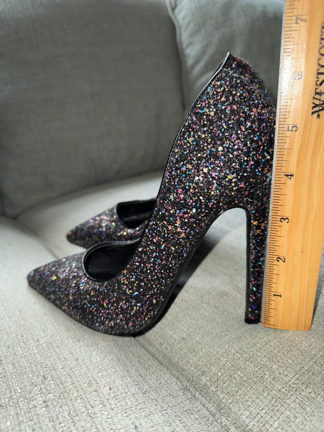 Cape Robbin Glitter Heels thumbnail