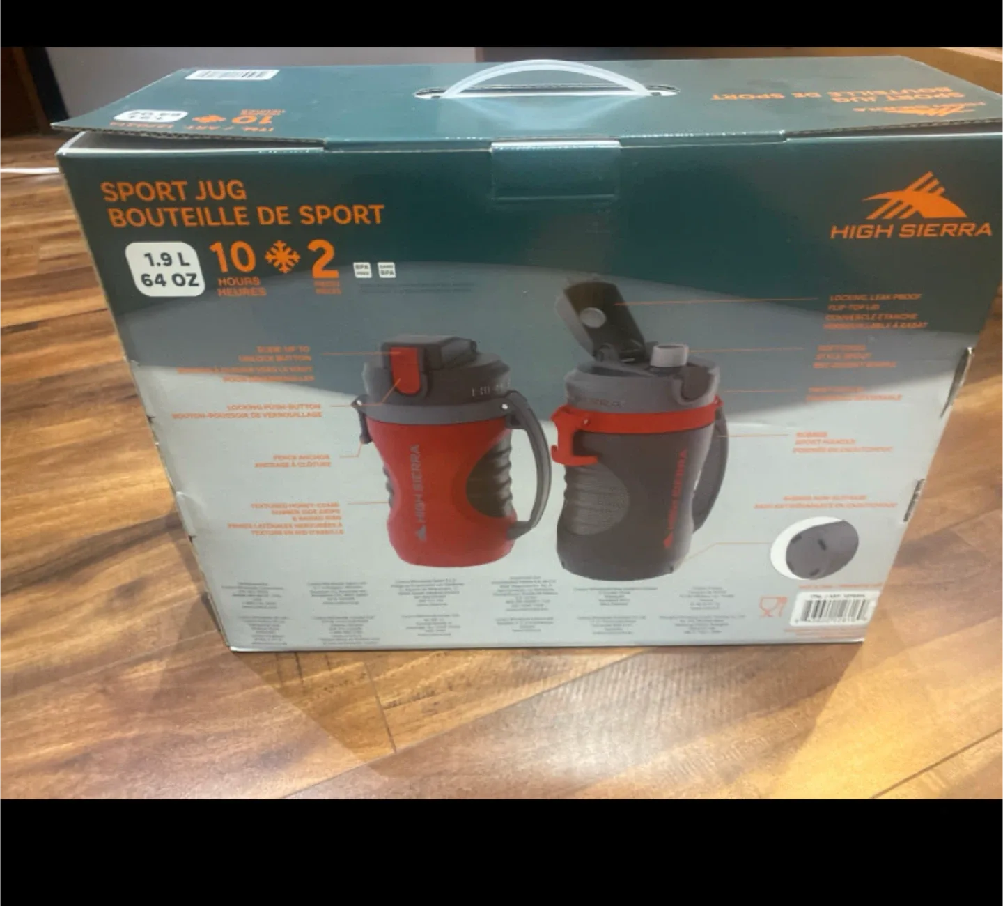 High Sierra 1.9L Sport Jug - New in Box! image indicator(3)