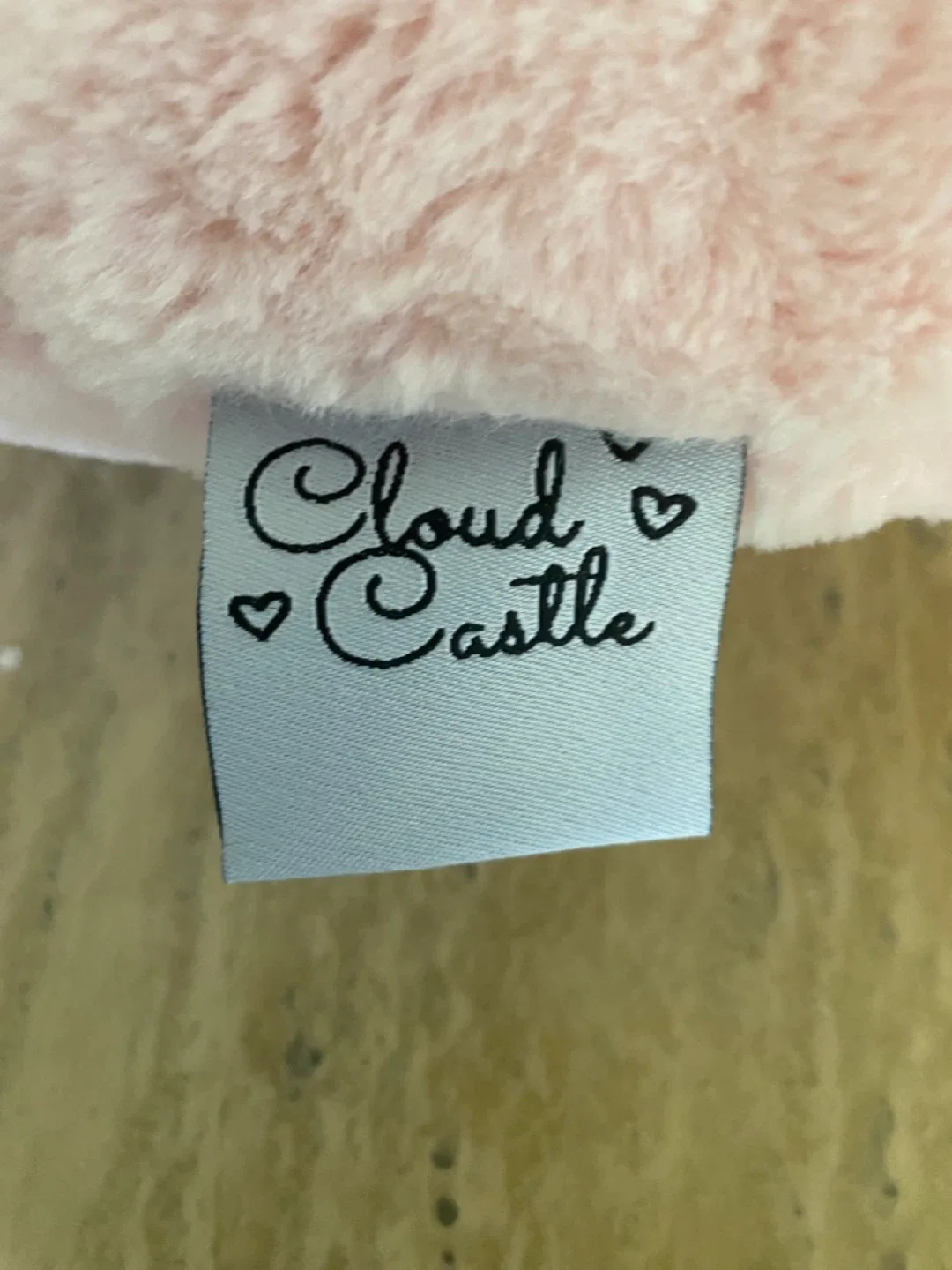 Cloud Castle Unicorn Heart Pillow Great Condition image indicator(3)