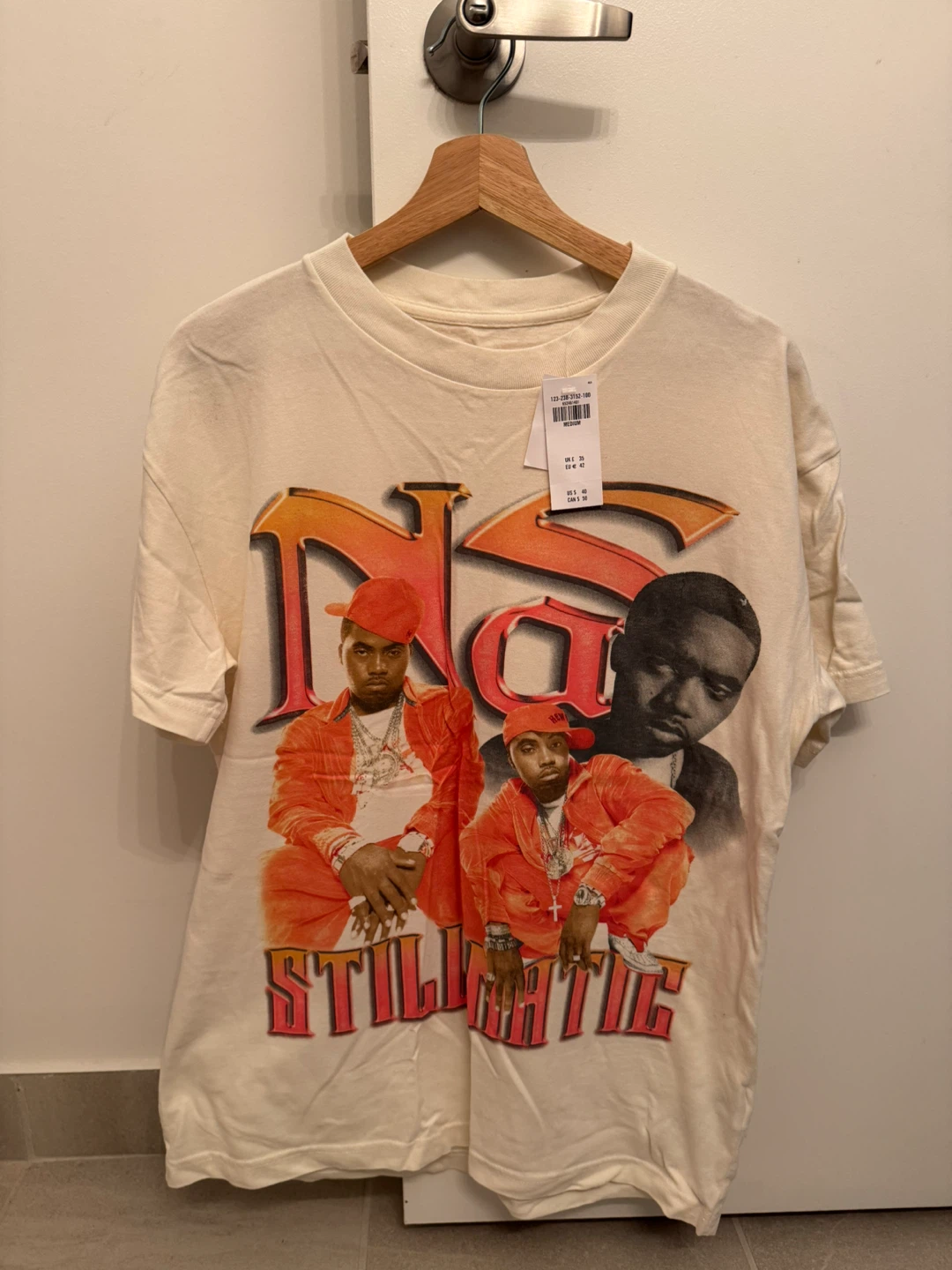 New Nas Stillmatic x Abercrombie T-Shirt (medium)