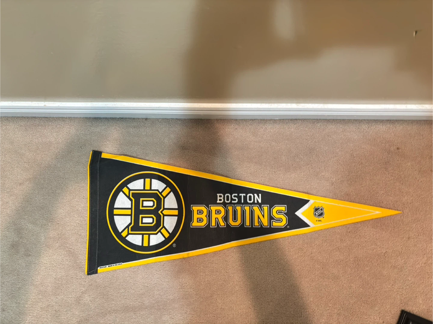 Boston Bruins Pennant & Brad Marchand Framed Cards