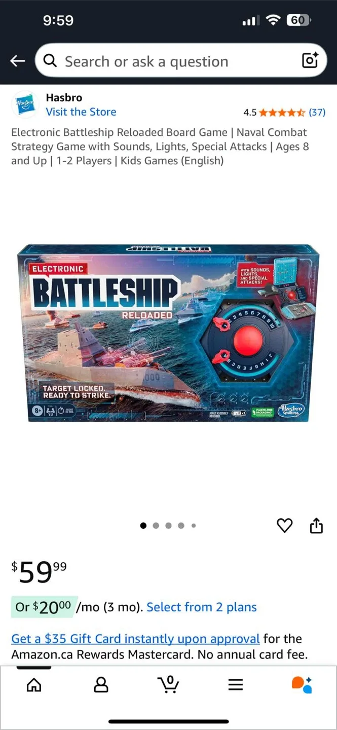 Electronic Battleship Reloaded Board Game image indicator(4)
