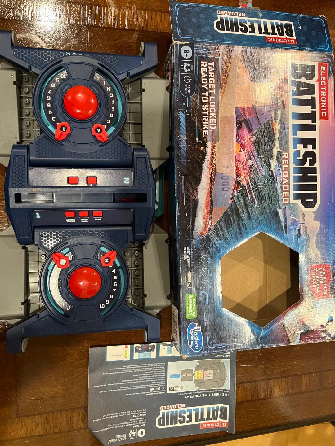 Electronic Battleship Reloaded Board Game thumbnail