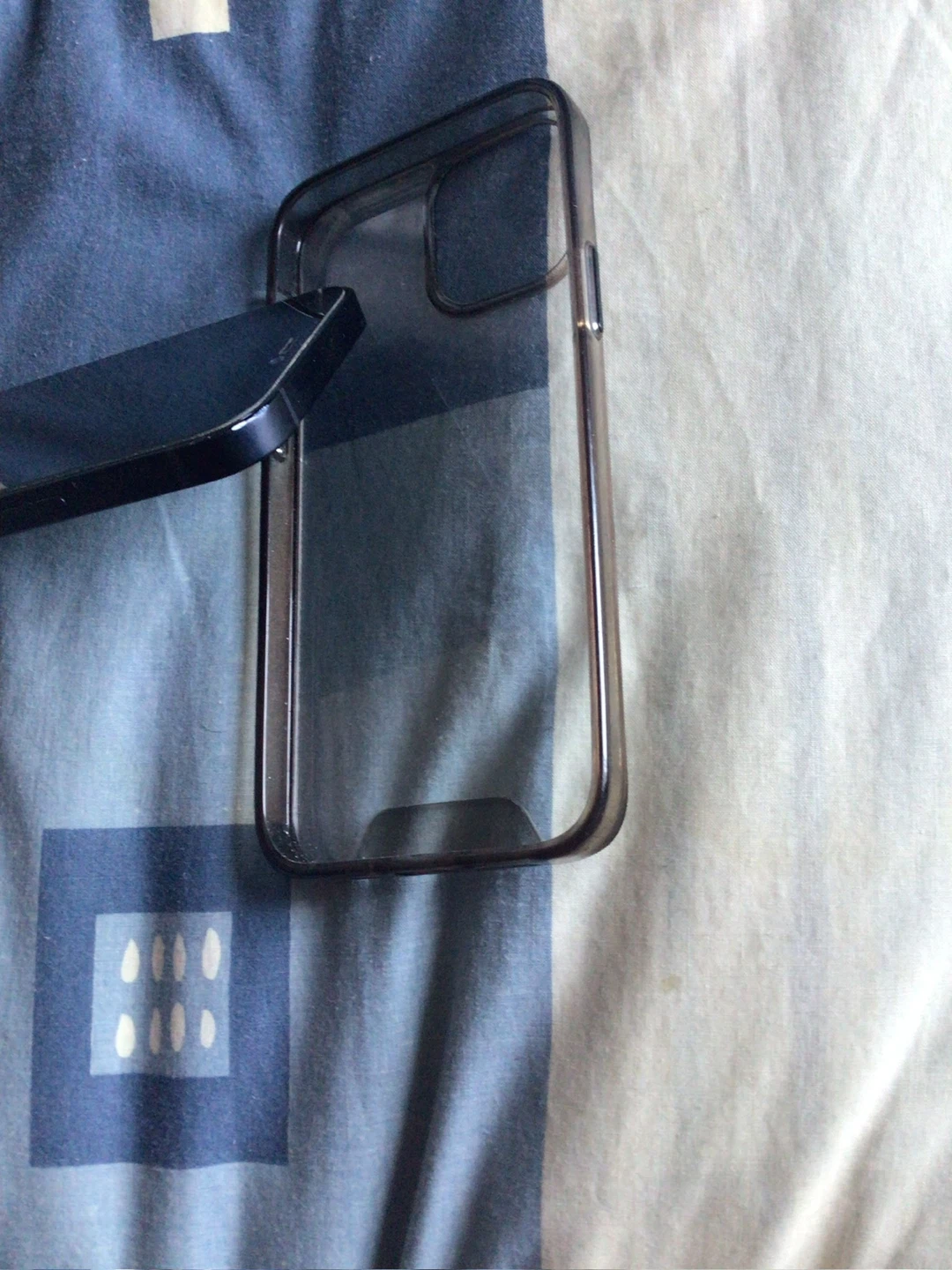 Apple iPhone 12 Black w/ Case - photo 2