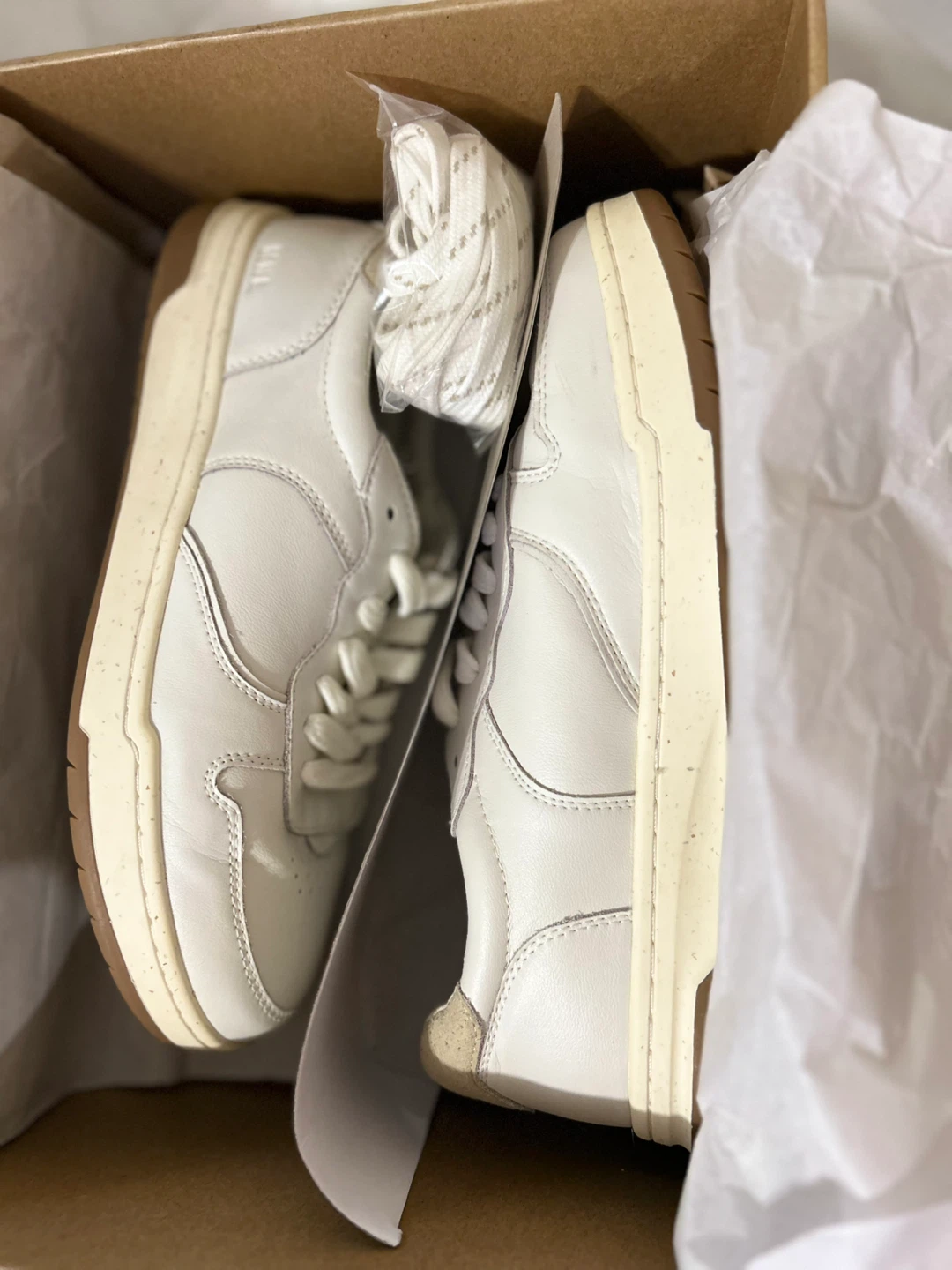 Madewell Court Low-Tops in Nappa Leather - Size 8