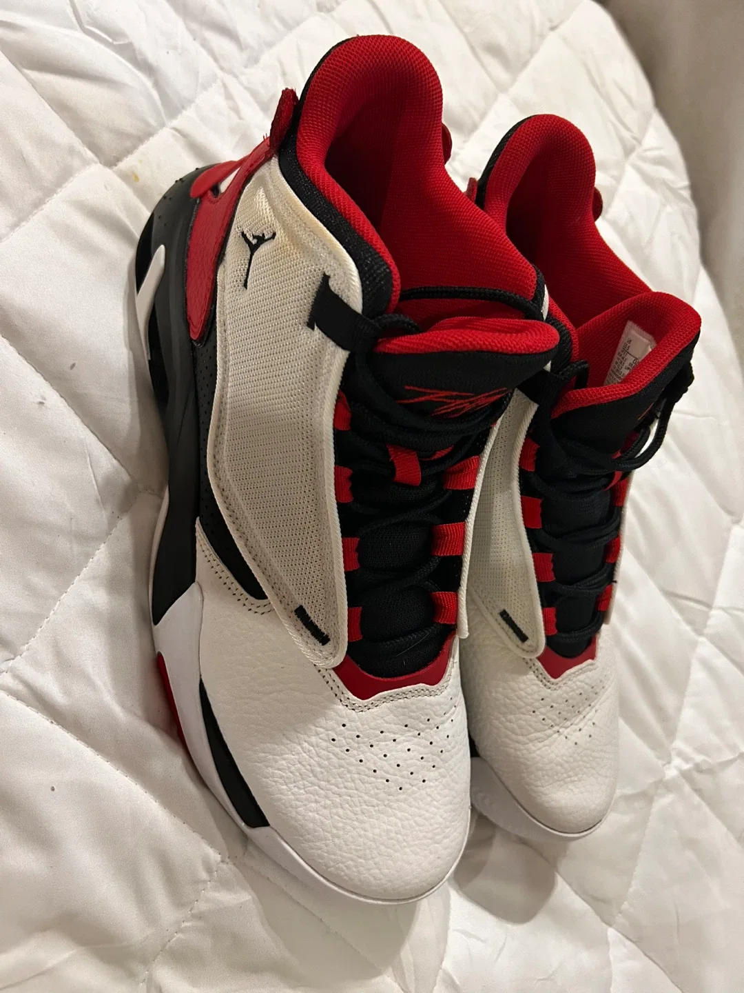 Jordan Flight Club '91 Red/White Sneakers thumbnail