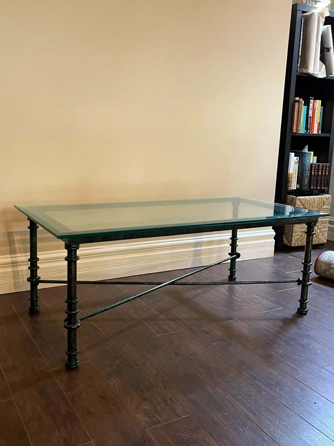Glass Top Coffee Table - photo 2