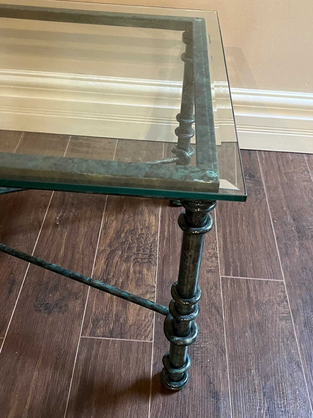Glass Top Coffee Table - photo 3