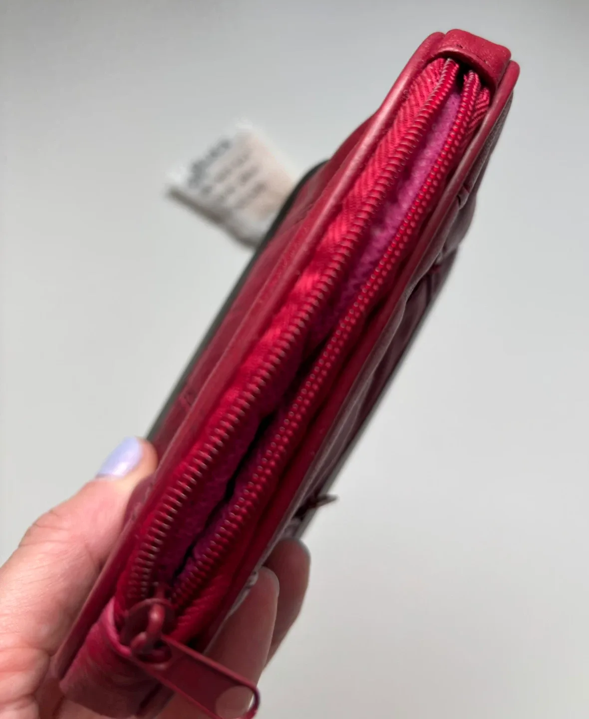 Red Leather Coin Purse image indicator(7)