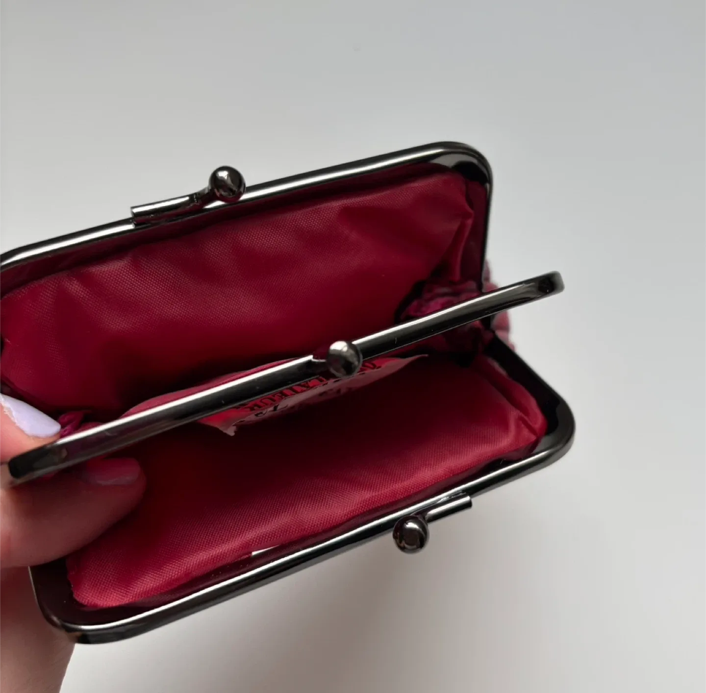 Red Leather Coin Purse image indicator(8)