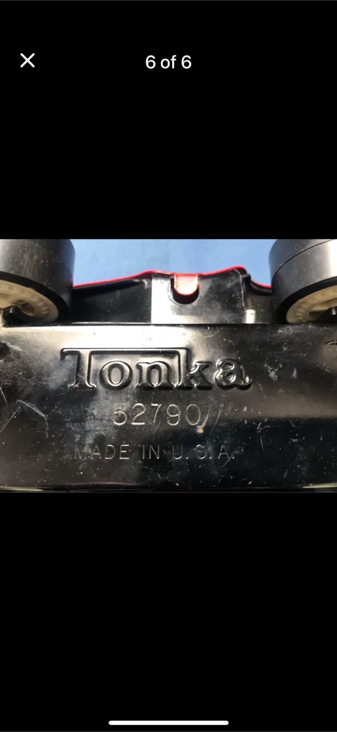 Vintage Tonka Red Roadster Toy Car image indicator(6)