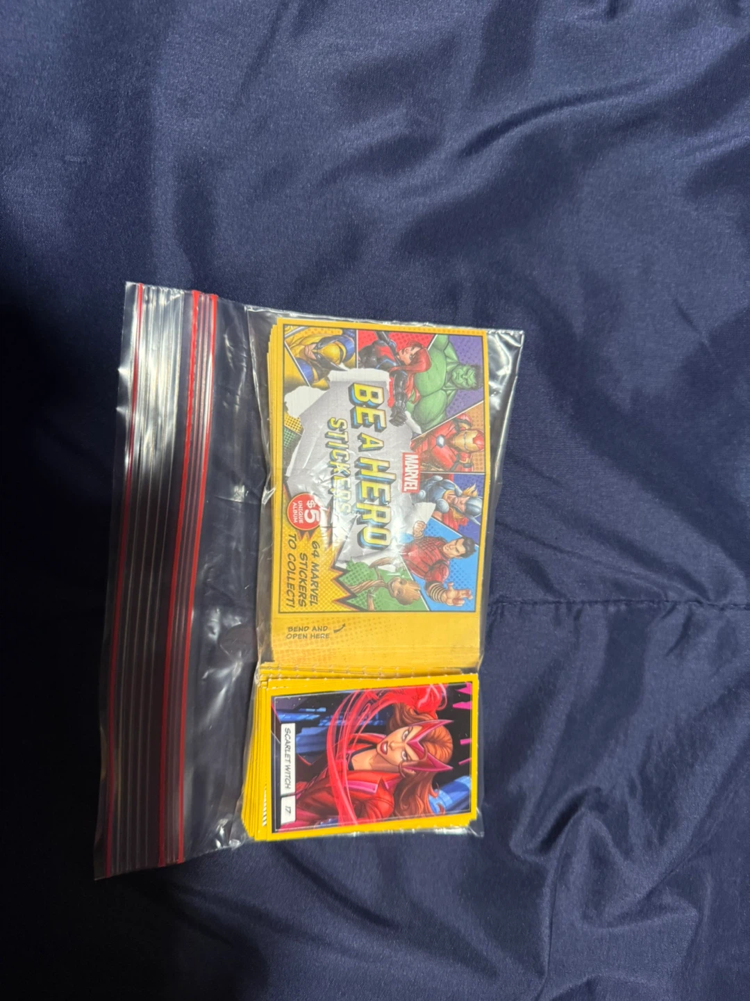 Marvel Be A Hero Stickers - New!