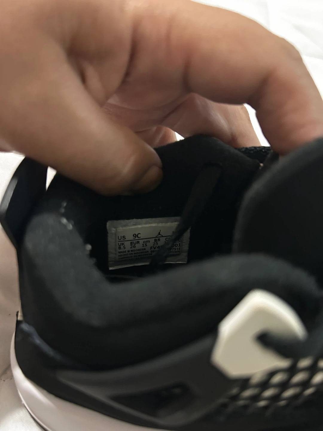 Jordan 4 Toddler Shoes - Size 9C - photo 4