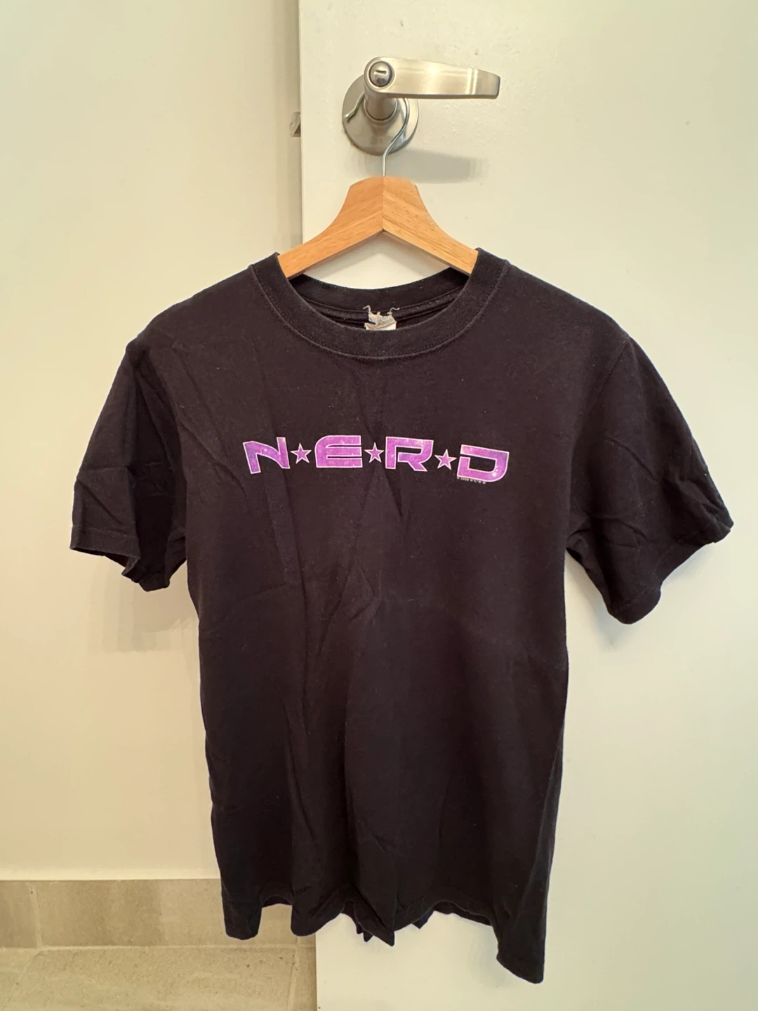 N.E.R.D Vintage Black T-Shirt (small)