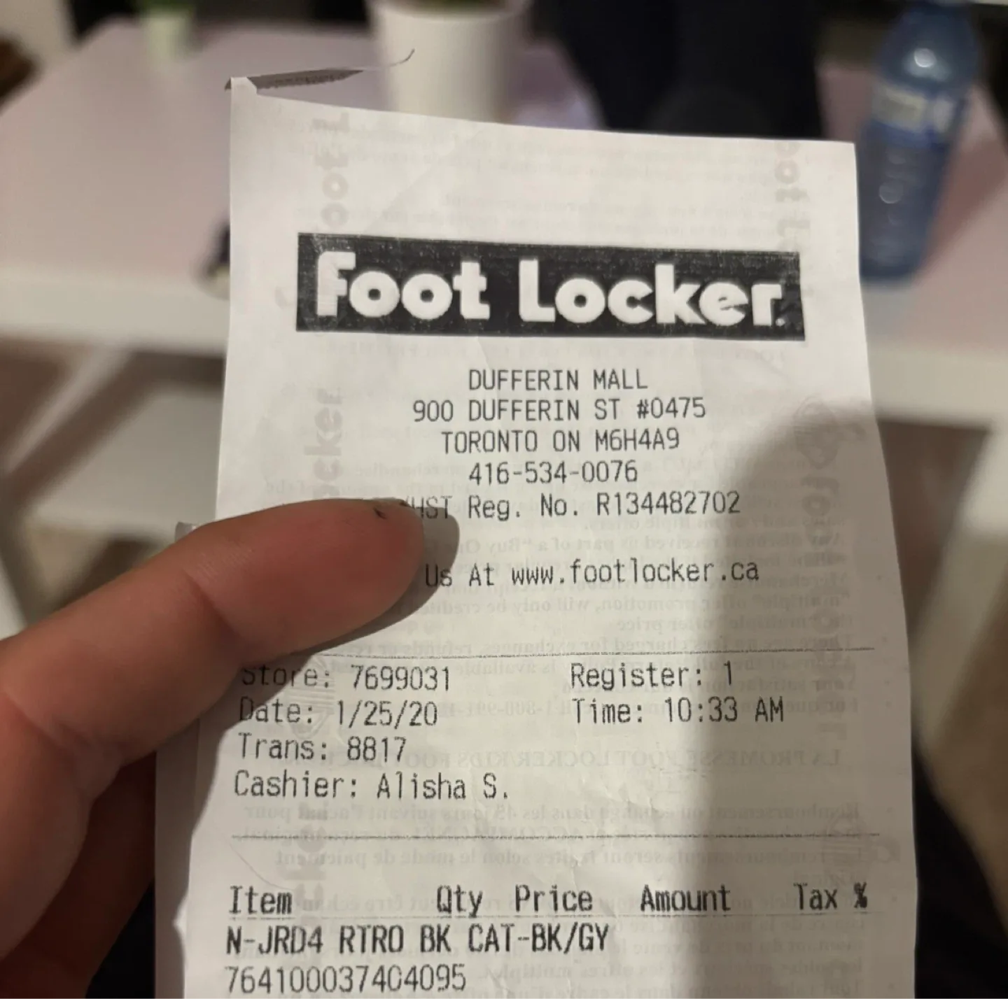 Air Jordan 4 Retro Black Cat Size 9.5 image indicator(5)