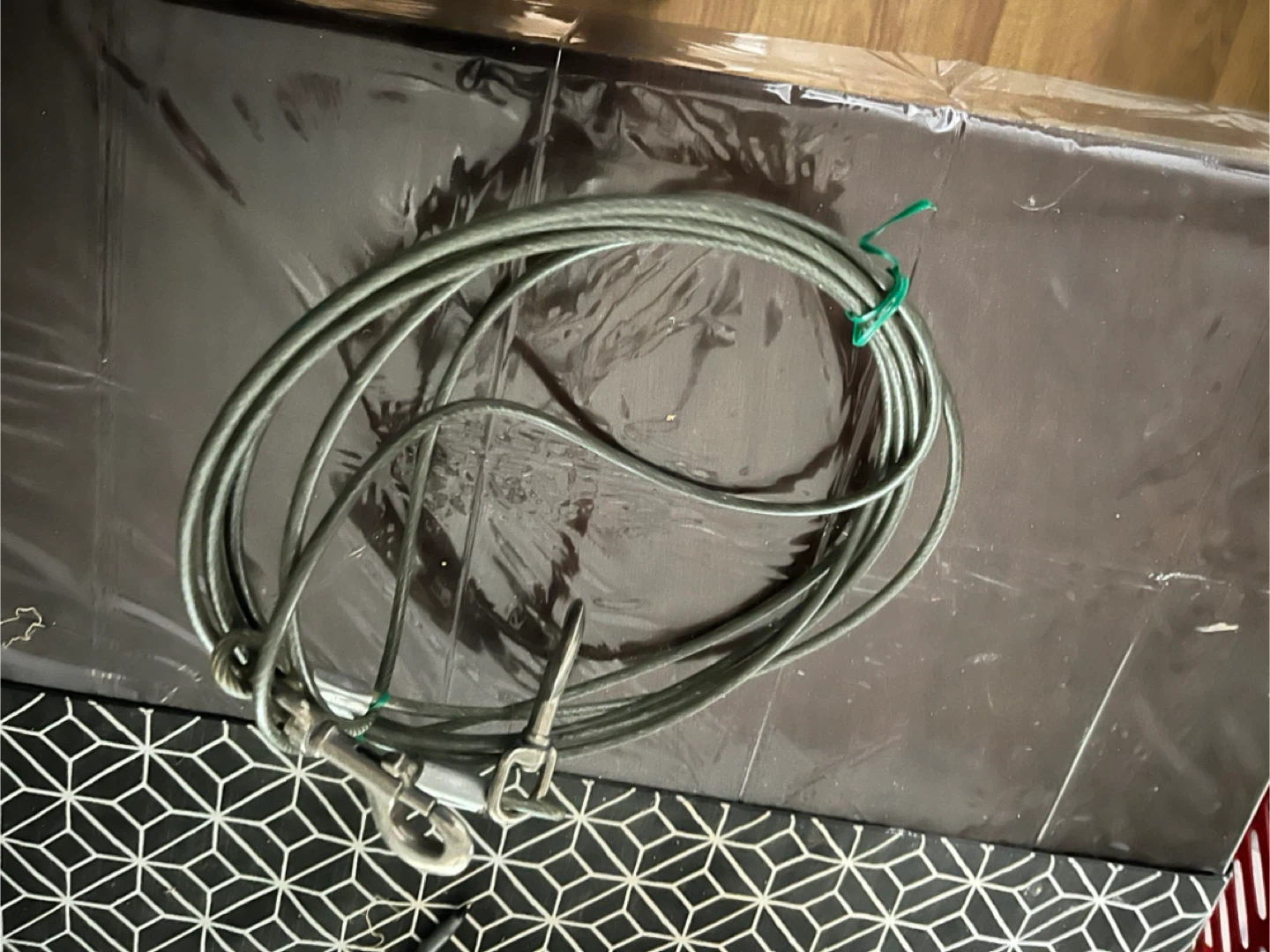 Cable Tie Out for Dogs