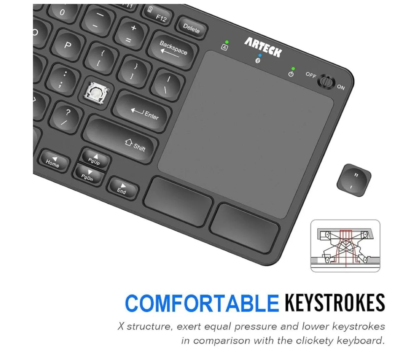 Artek Keyboard with Touchpad image indicator(3)