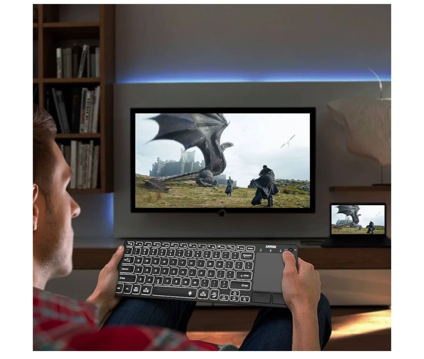 Artek Keyboard with Touchpad image indicator(5)