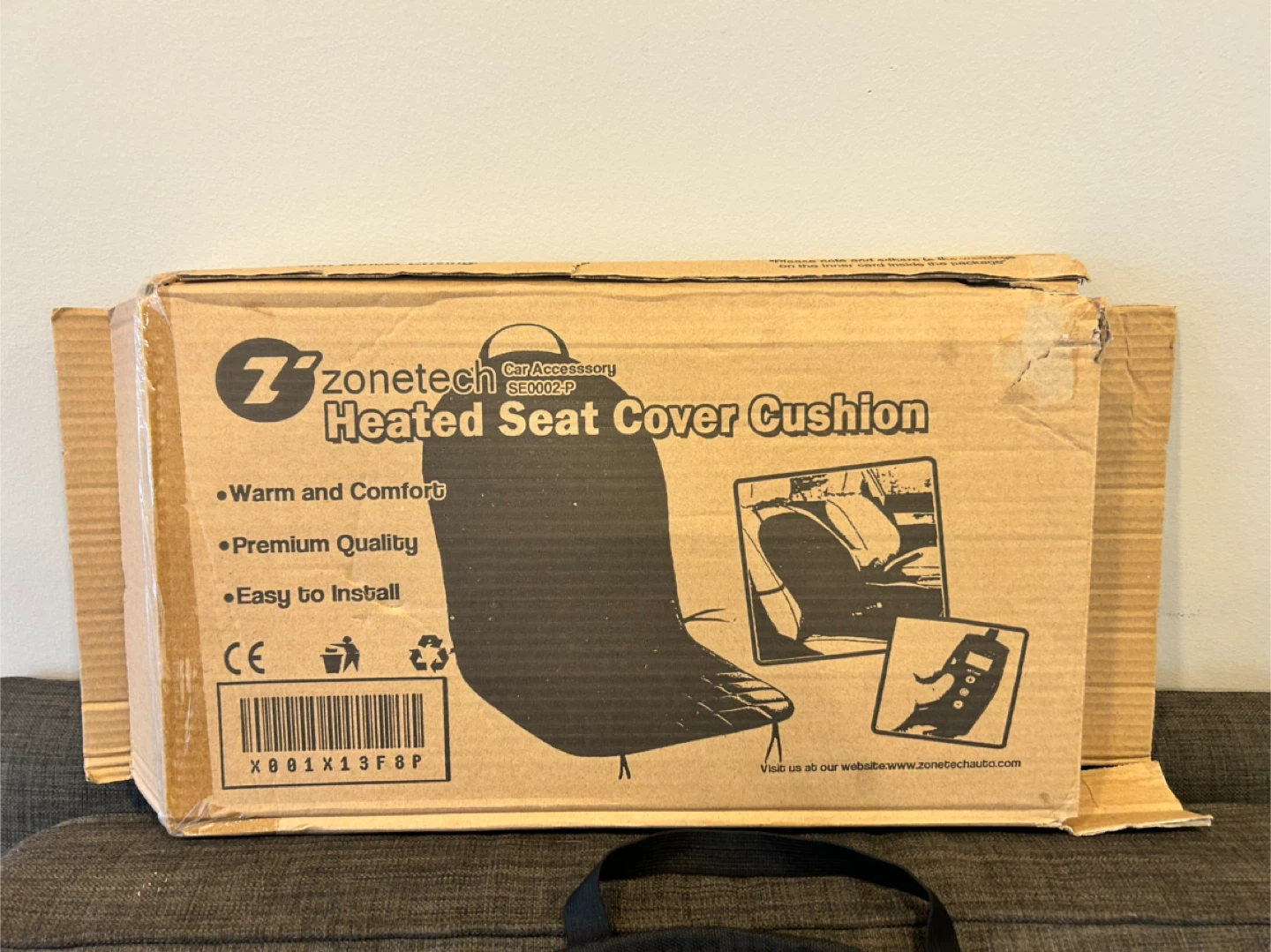 ZoneTech Heated Seat Cover Cushion - photo 3